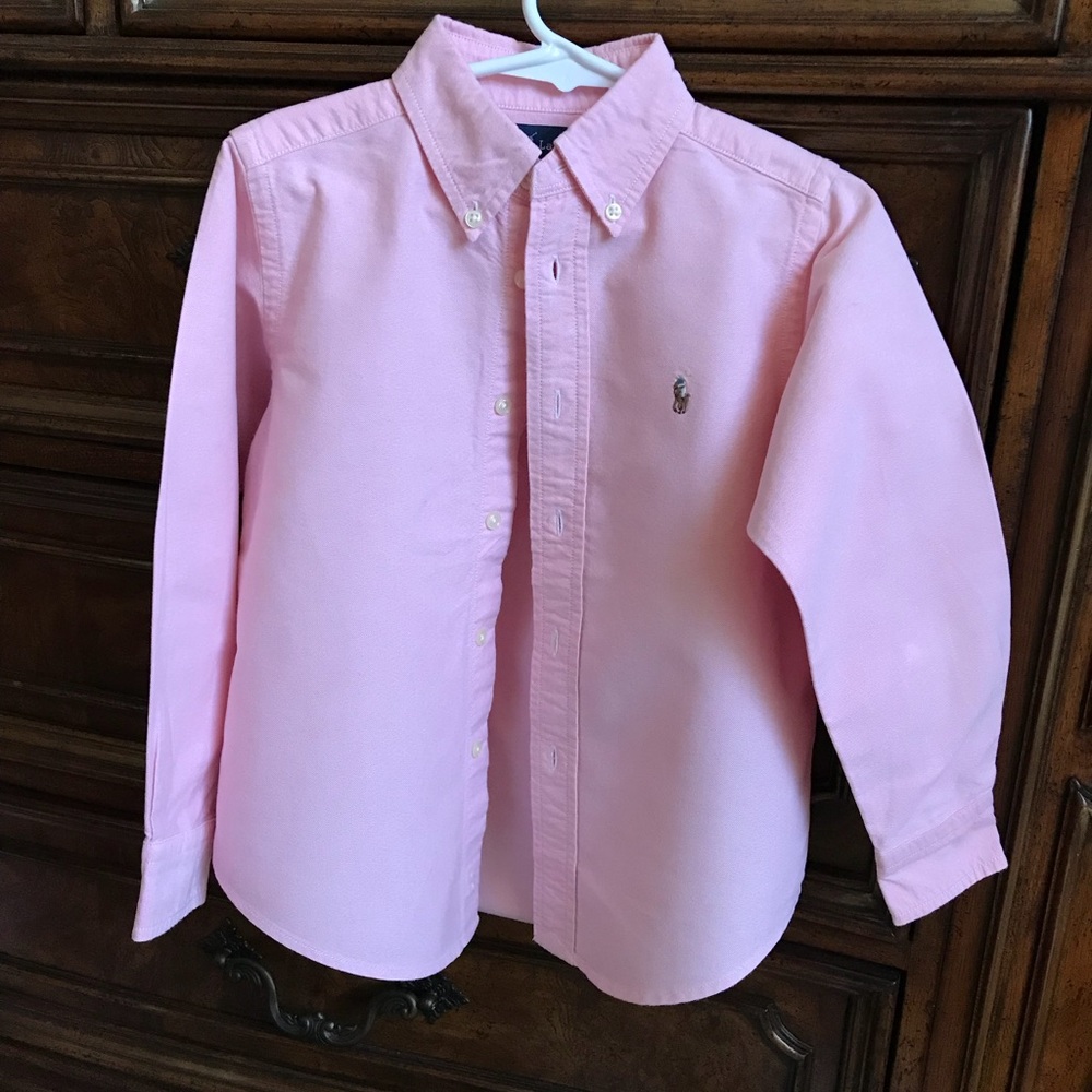 Ralph Lauren Long Sleeve Pink Shirt